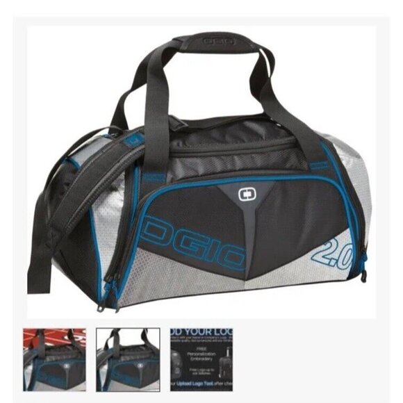 OGIO ENDURANCE 2.0 Duffel Bag Travel Sports Crossbody Strap Top Zipper - Picture 1 of 12